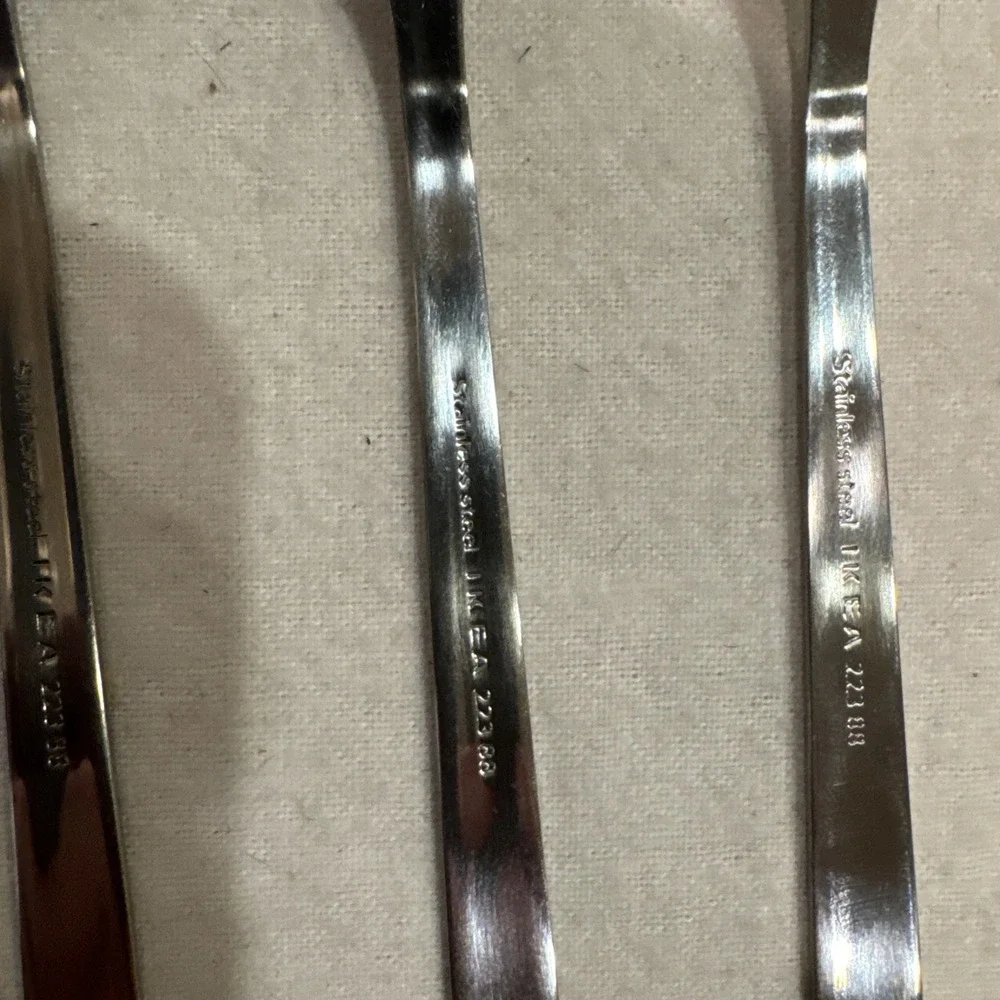 Ikea FORNUFT Stainless Steel Flatware 223 88 Modern Design 20 Pc 4 Place Setting